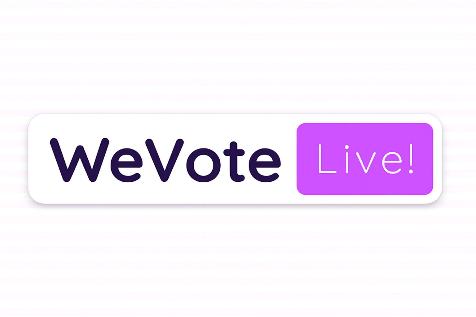 WeVoteLive project capture